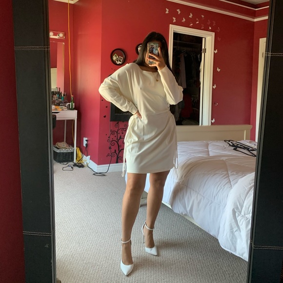 *SOLD* Cream Urban Outfitters Corset Style Dress - Picture 1 of 5